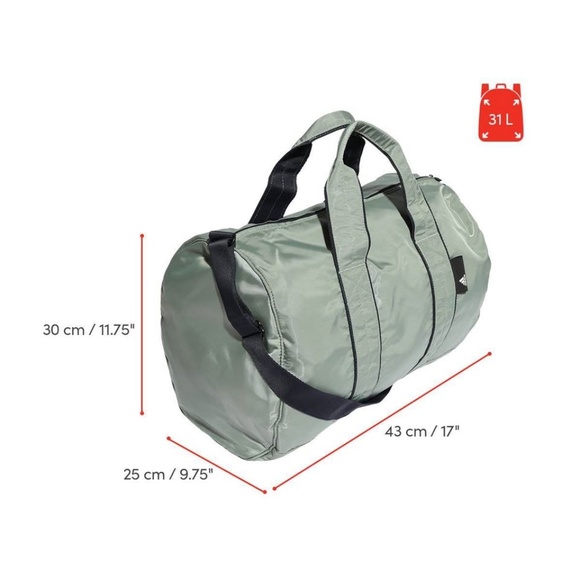 BRAND NEW women studio duffel green bag - Picture 2 of 4